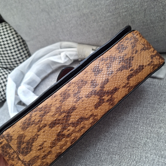 BRAND NEW Coach Georgie Shoulder Bag in Blocked Signature Canvas RARE - Picture 8 of 12